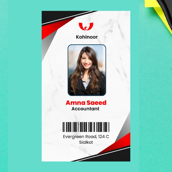 PVC Virtux NFC Employee ID Card